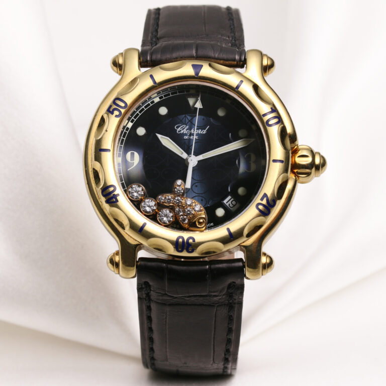 Chopard-Happy-Sport-28-3528-18K-Yellow-Gold-Second-Hand-Watch-Collectors-1