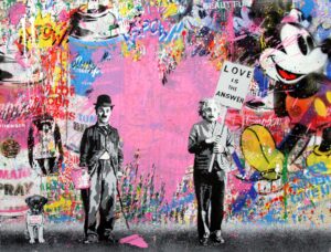 mr-brainwash-juxtapose-pink-heart-38x50